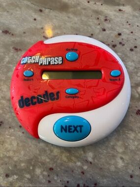 Catch Phrase Decades Electronic Game - Red and White